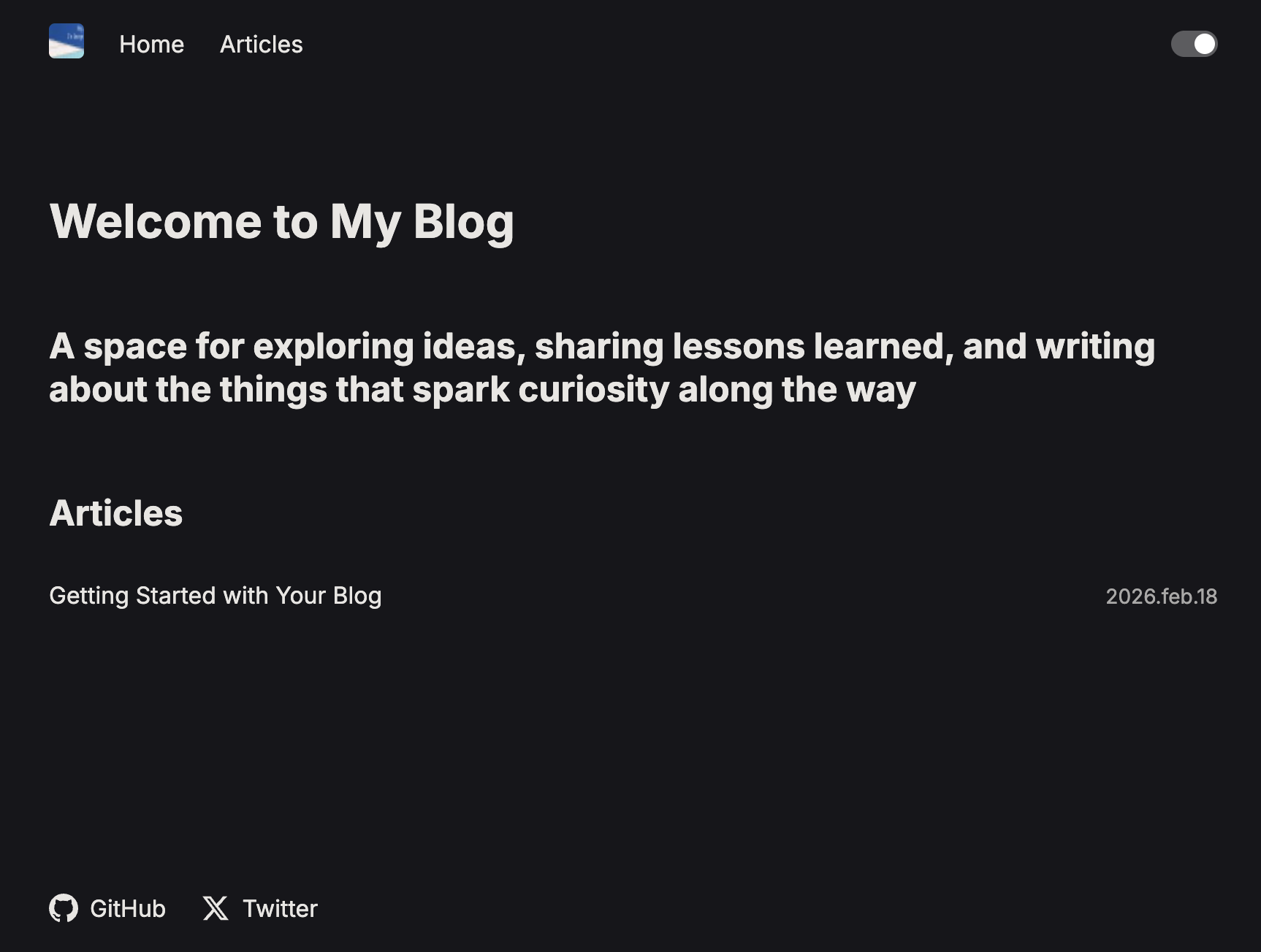 A fresh install of iezer